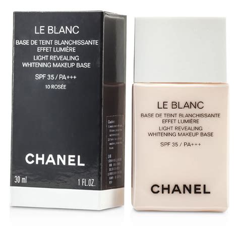 chanel le blanc light revealing whitening makeup base